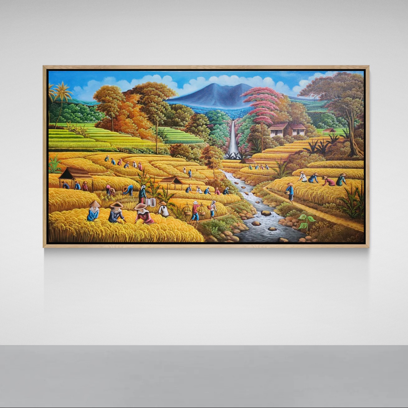 Harvest Along the Flowing Valley image 4